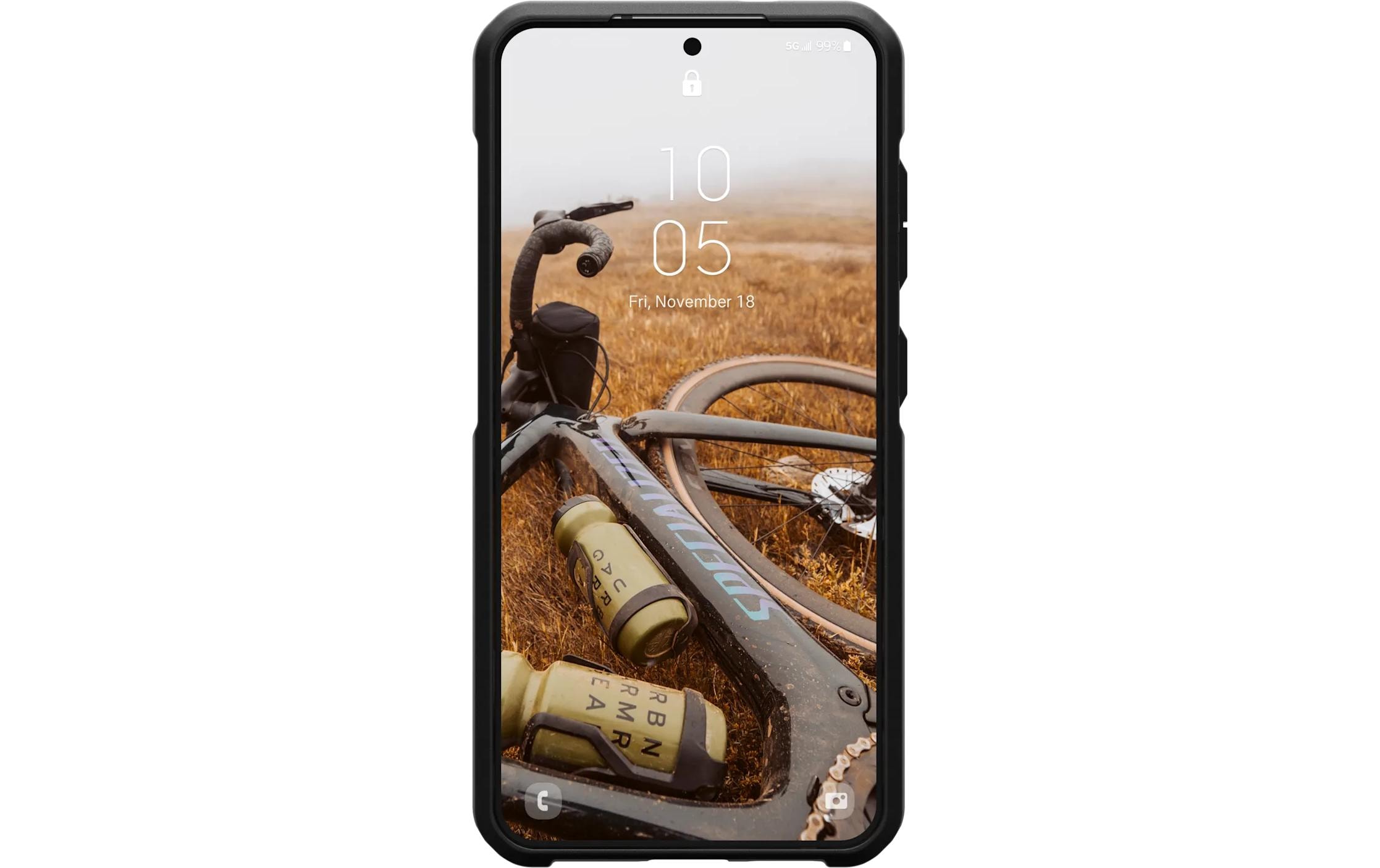 Back Cover Metropolis LT Galaxy S25 Kevlar BlackSchutzhülle für das Samsung Galaxy S25