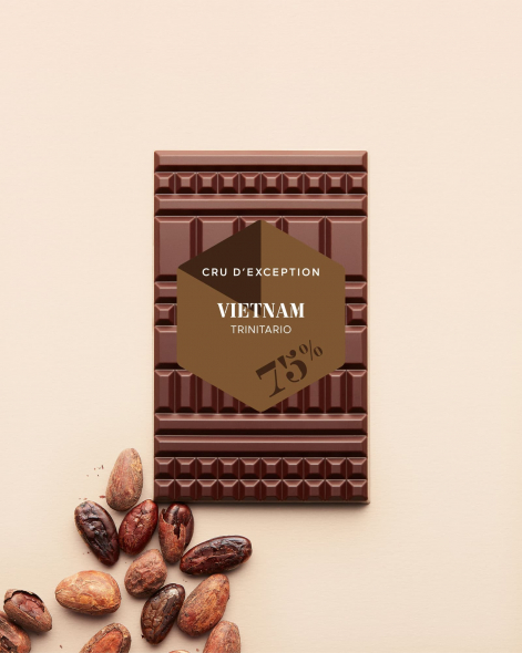 Tablette Vietnam Chocolat Noir 75% | Le Chocolat Alain Ducasse 75g