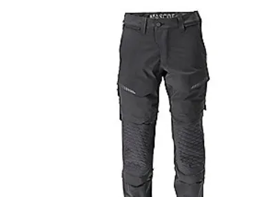 MASCOT® WORKWEAR MASCOT® CUSTOMIZED Bukser med knælommer model 22279-605, farve sort 82C47