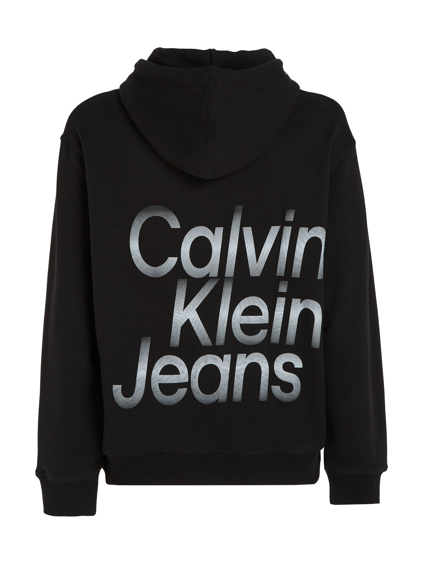 CALVIN KLEIN JEANS| Herren Sweatshirt mit Kapuze BLOWN UP DIFFUSED STACKED HOODIE