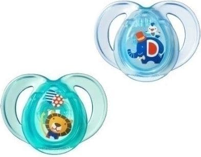 TOMMEE TIPPEE silikonsmokker ANYTIME, 2 stk., 6-18 måneder, 433544