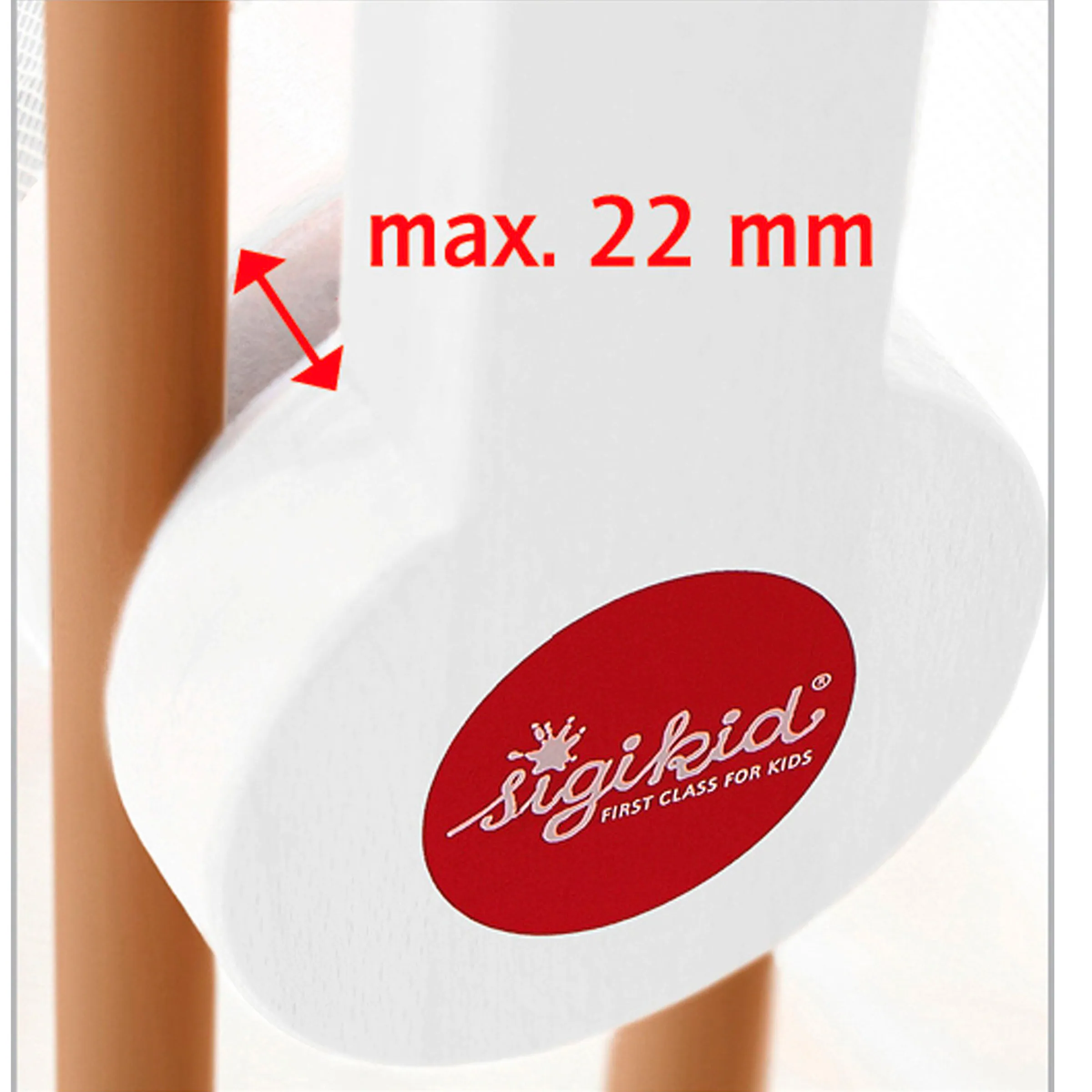 Sigikid Mobile-Halter Holzrack weiß