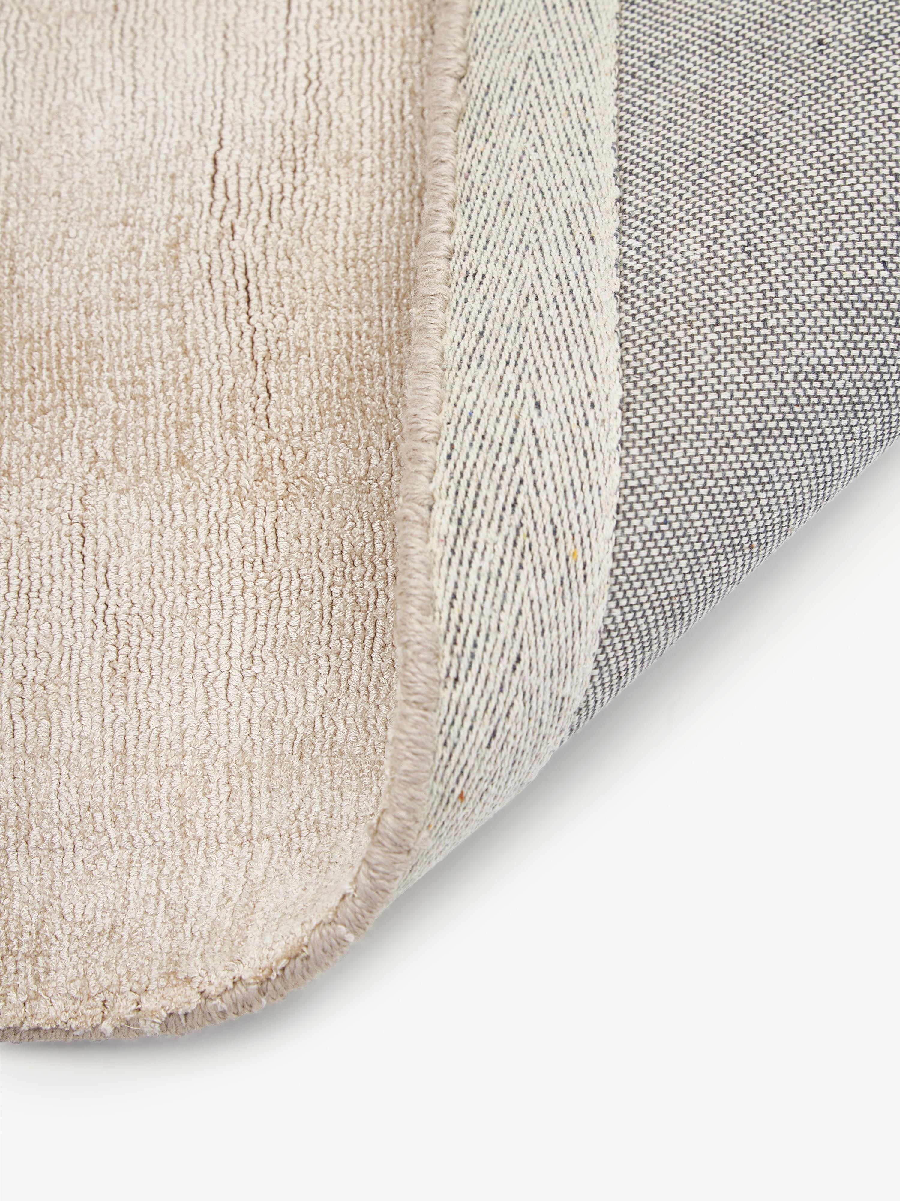 Handgeweven viscose loper Jane