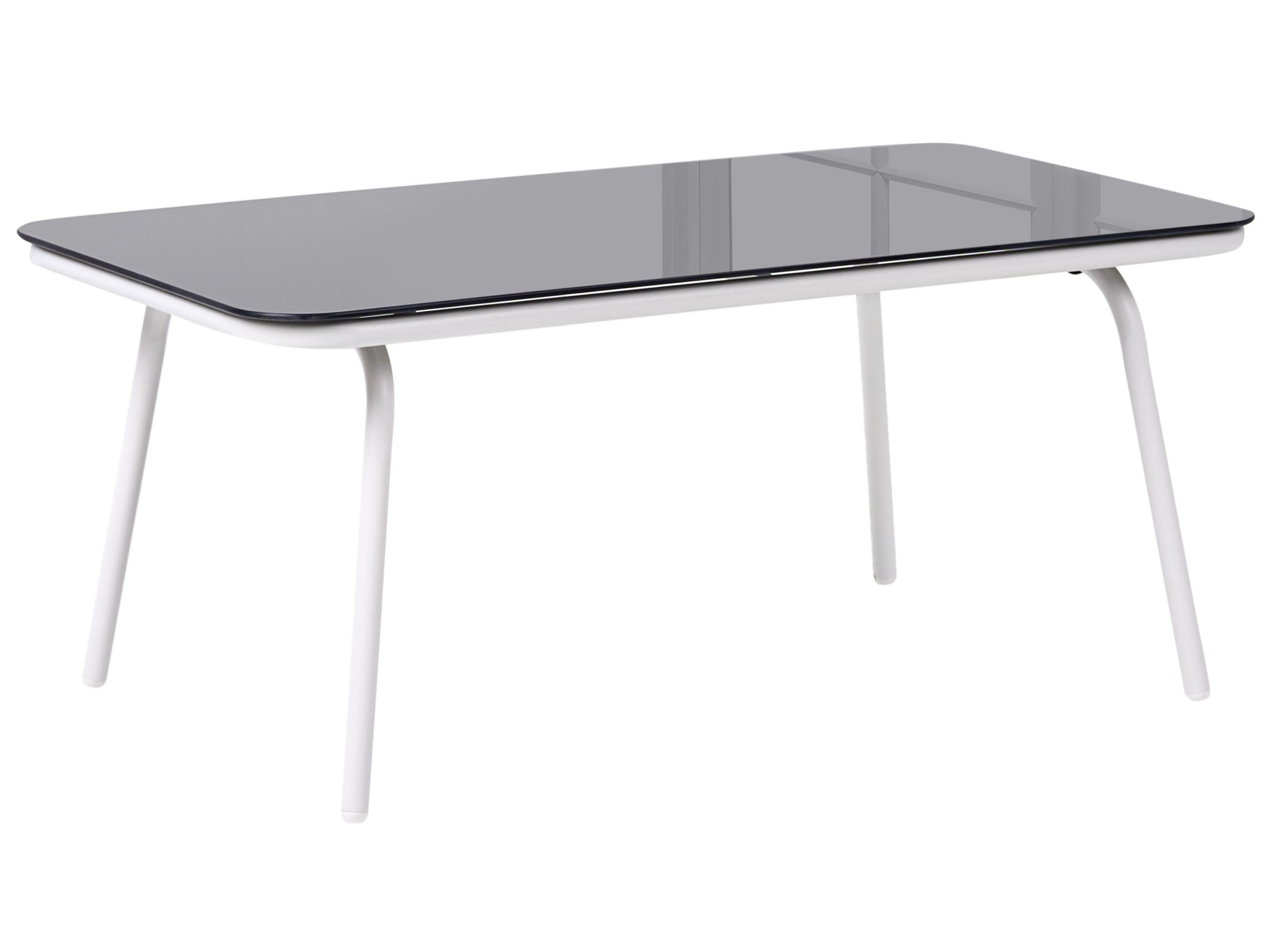 Loungeset met tafel 4-zits USTICA Metaal Wit