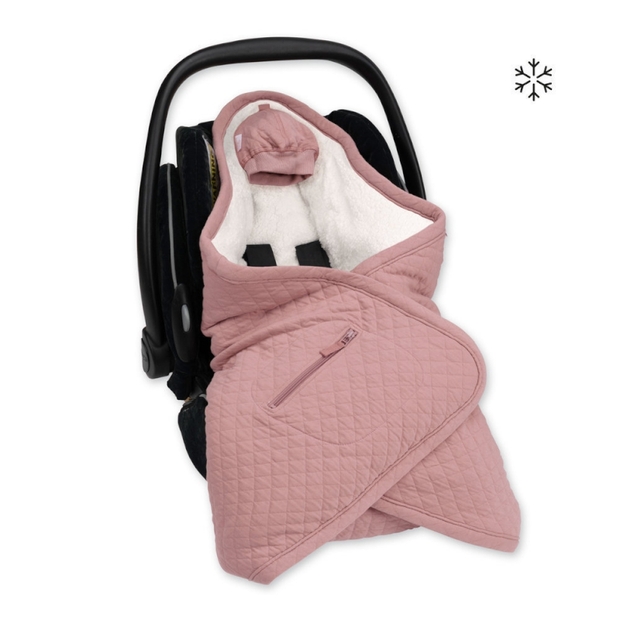 Nid d'ange Biside Hiver Rembourré Matelassé Rose - BEMINI