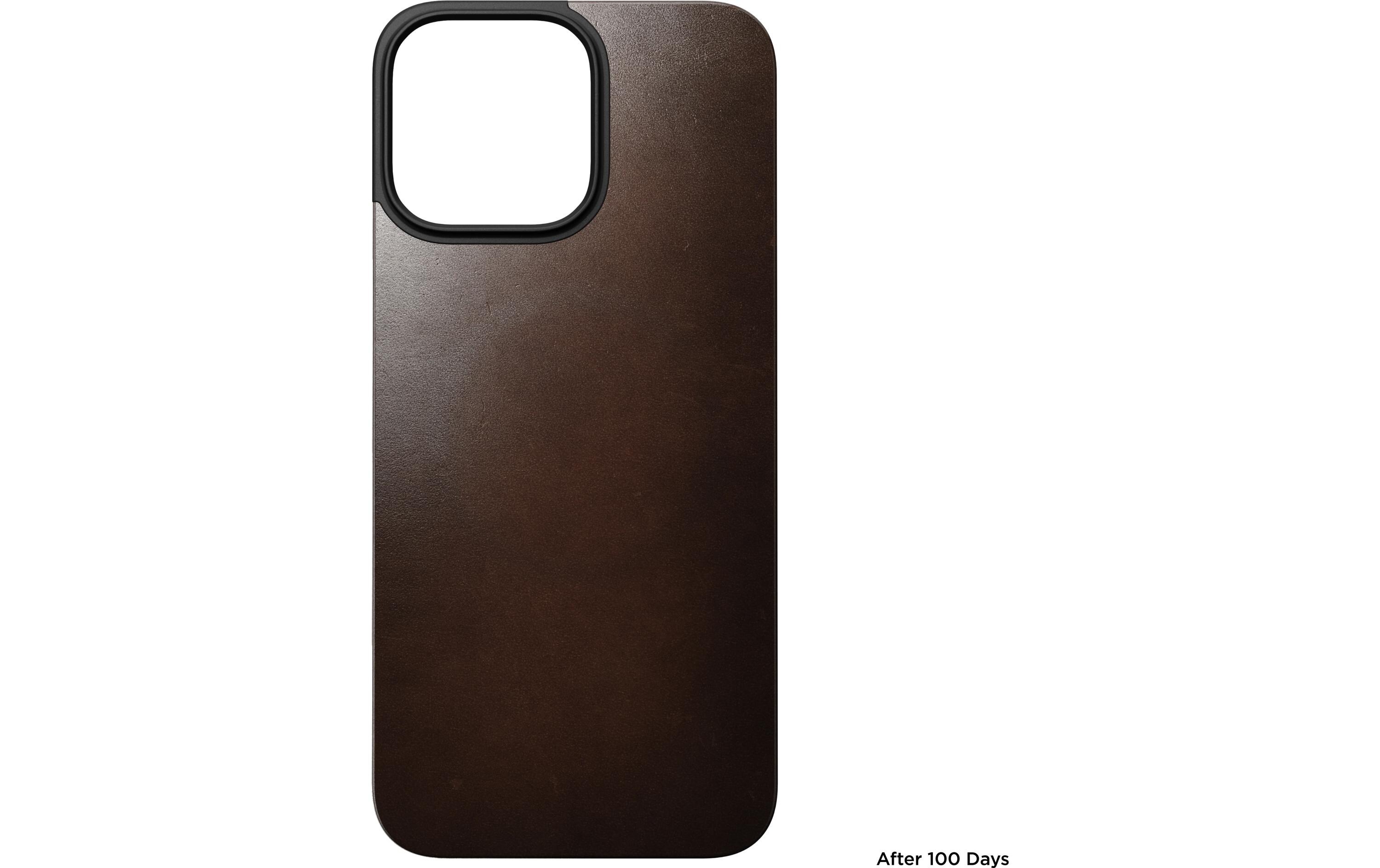 Back Cover Magnetic Leather iPhone 16 Pro Max RostbraunModerne Schutzhülle aus Leder für das Apple iPhone 16 Pro Max