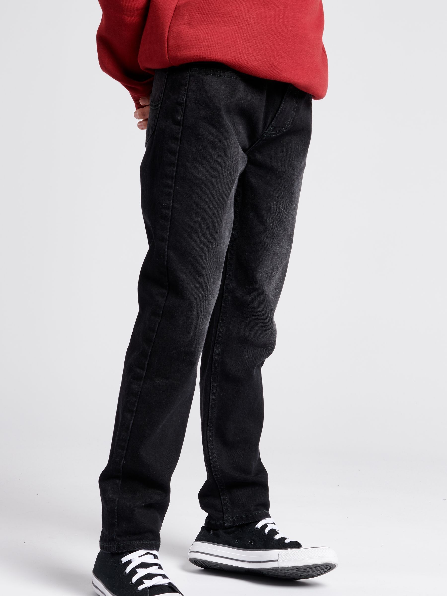 Zwart - Lee Relaxed Fit West Jeans