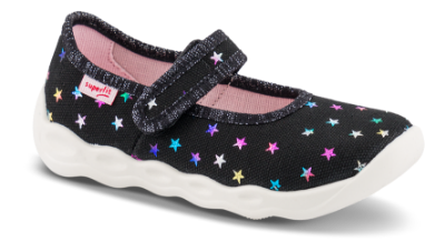 Superfit Børne hjemmesko Sort 1-006271