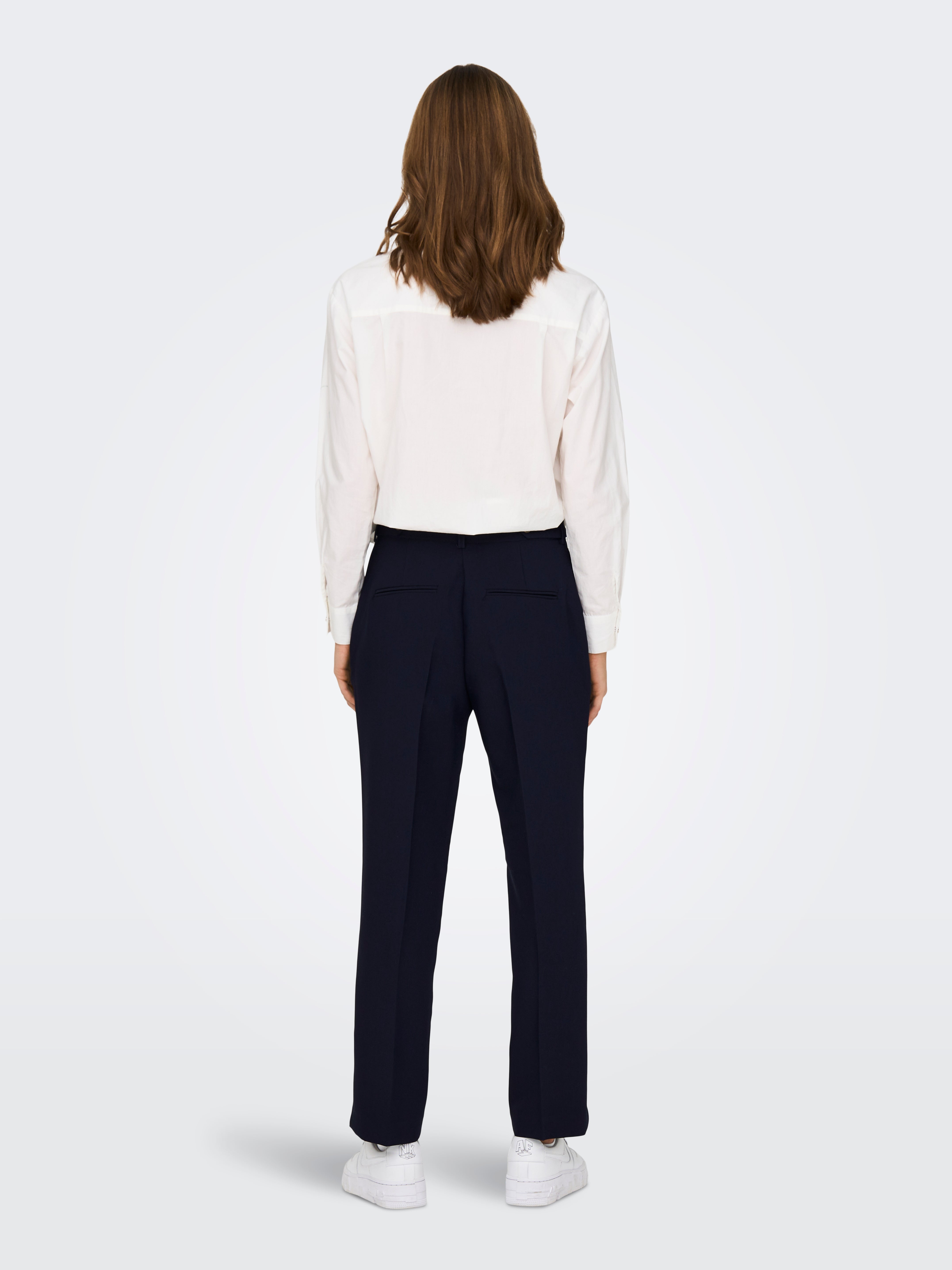 ONLMILIAN Hohe Taille Normal geschnitten Chino Hose Night Sky