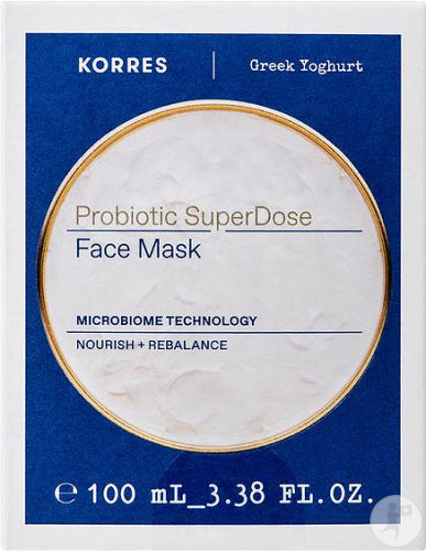 Korres Greek Yoghurt Hydra-Biome Masque Visage Pot 100ml
