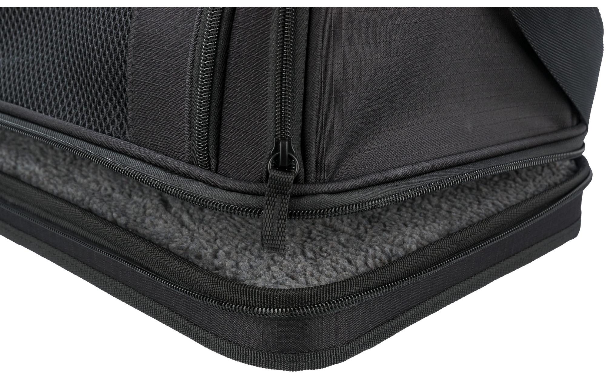 Tiertransport-Tasche Airline Gate, 28 x 25 x 45 cm, SchwarzTransport-Tasche für kleine Hunde und Katzen