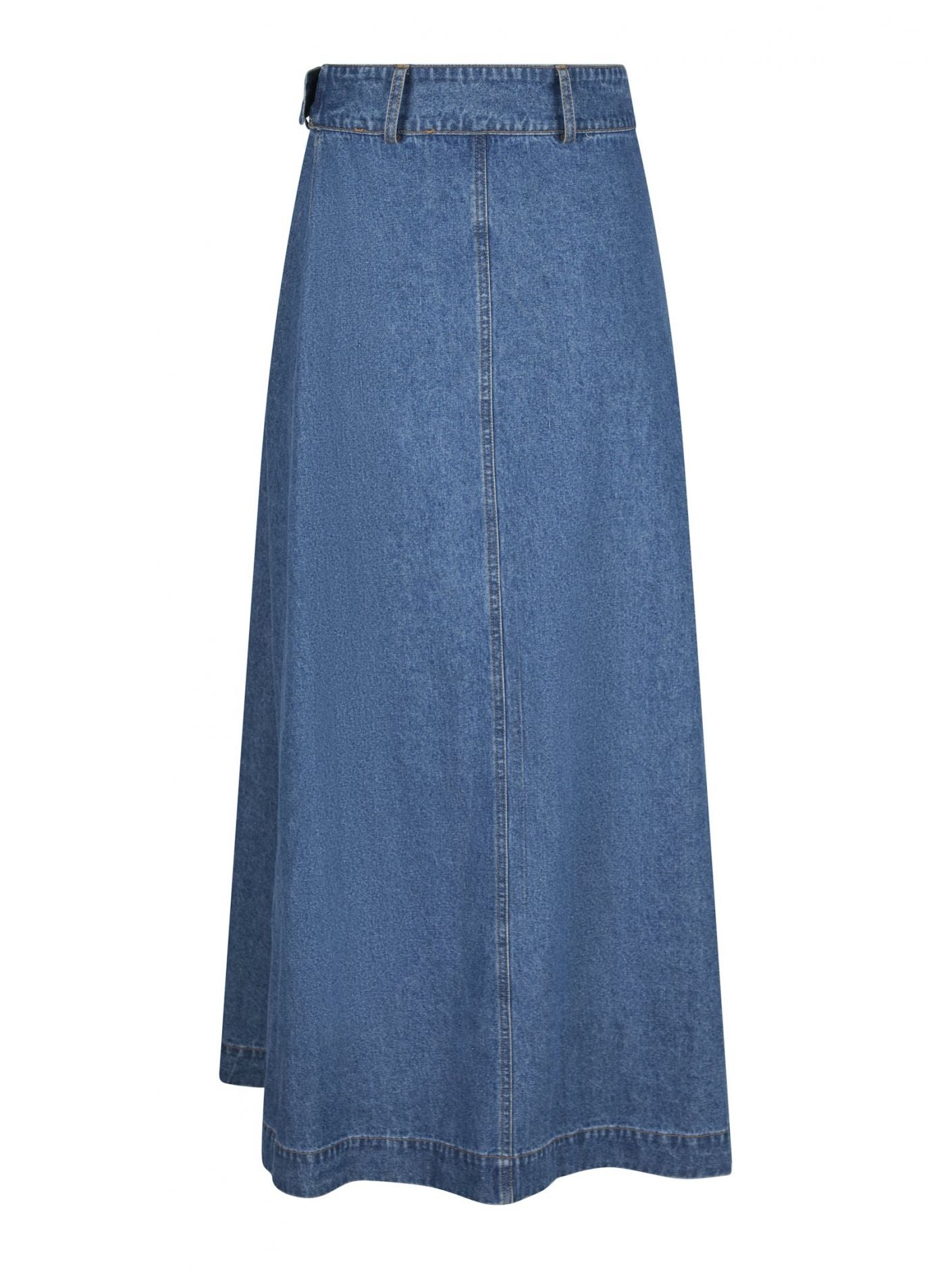 Neo Noir  Nina Wrap denimnederdel - blå
