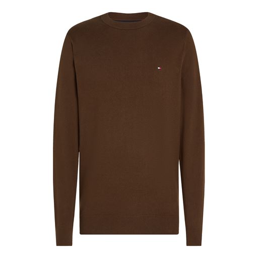 Tommy Hilfiger Pima Pullover, Legacy Brown, L