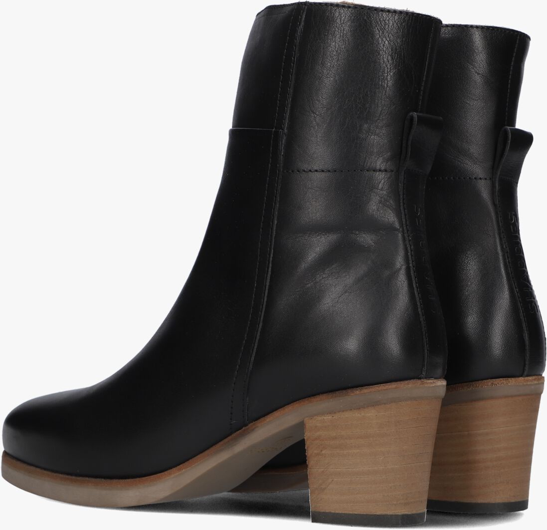 SHABBIES zwarte shabbies enkellaarsjes lieve g ankle boot