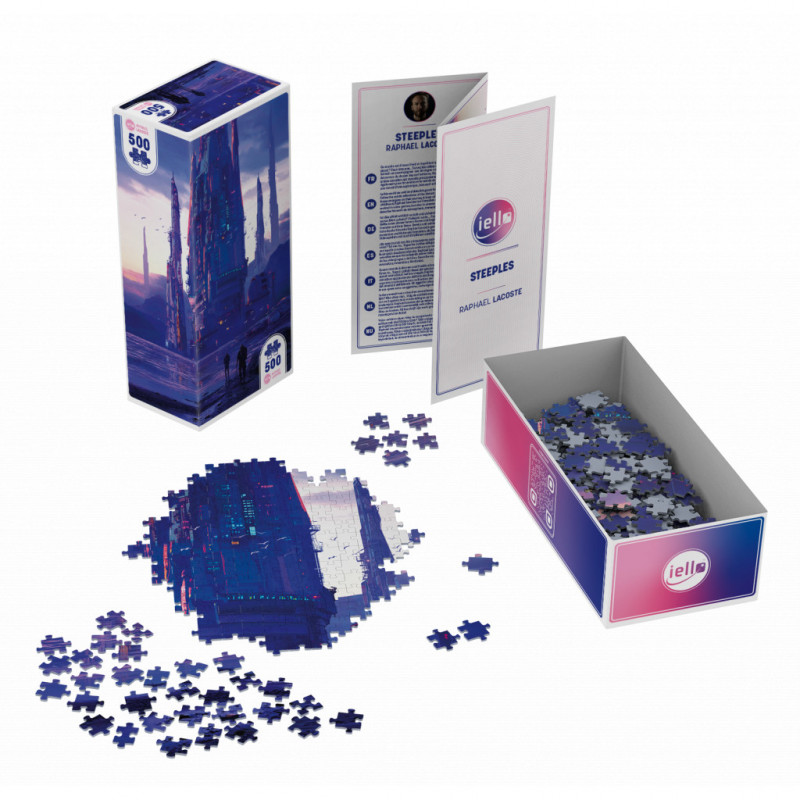 Puzzle Universe - Steeples - 500 Pièces