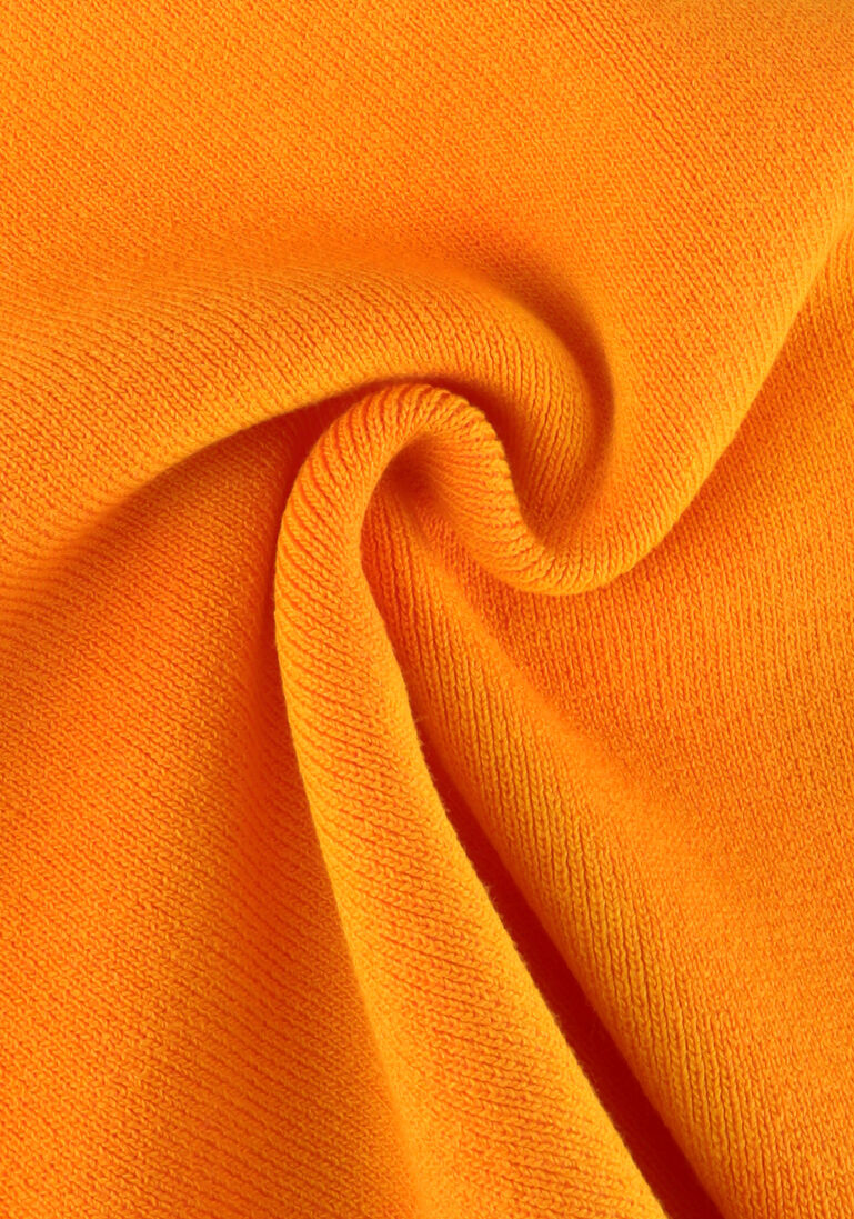 Y.A.S. oranje y.a.s. top yasmilla one shoulder knit top s.