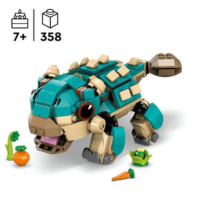 LEGO Jurassic World 76962 Ankylosaurus-ungen Bumpy