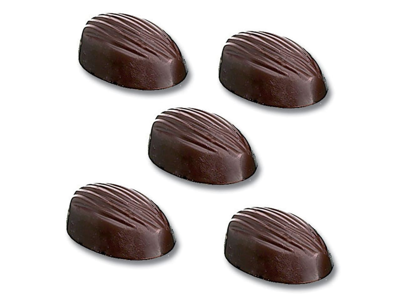 Moule chocolat - 50 demi-noix