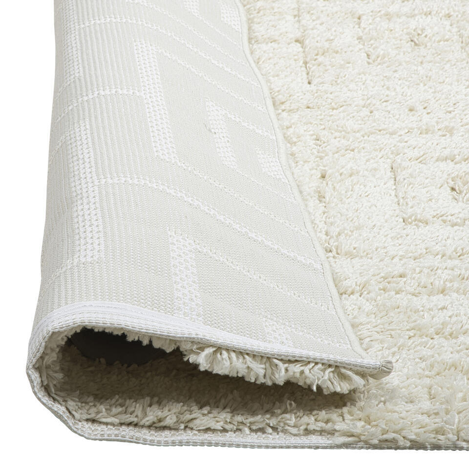 Vloerkleed Meandy Off-white 160x230 cm