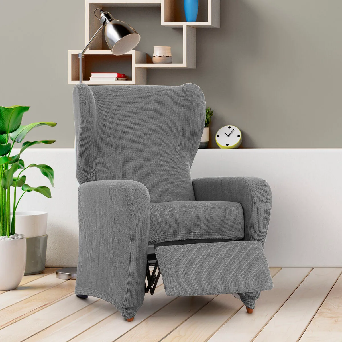 Eysa Housse de fauteuil ULISES 90x100 - Gris