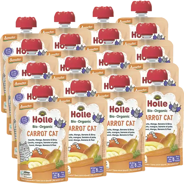 Carrot Cat - Karotte, Mango, Banane & Birne ab dem 6. Monat