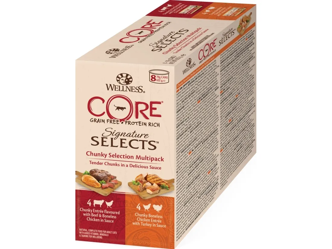 CORE Sig.Selects Chunky Selection Multipack 635g - (4 pk/ps)