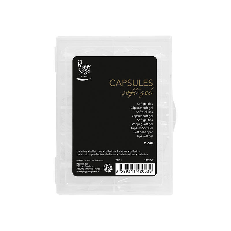 Capsules Soft Gel technique Américaine ballerine