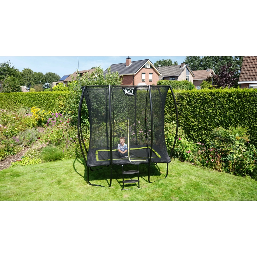 EXIT Silhouette Trampolin 153 x 214 cm, schwarz