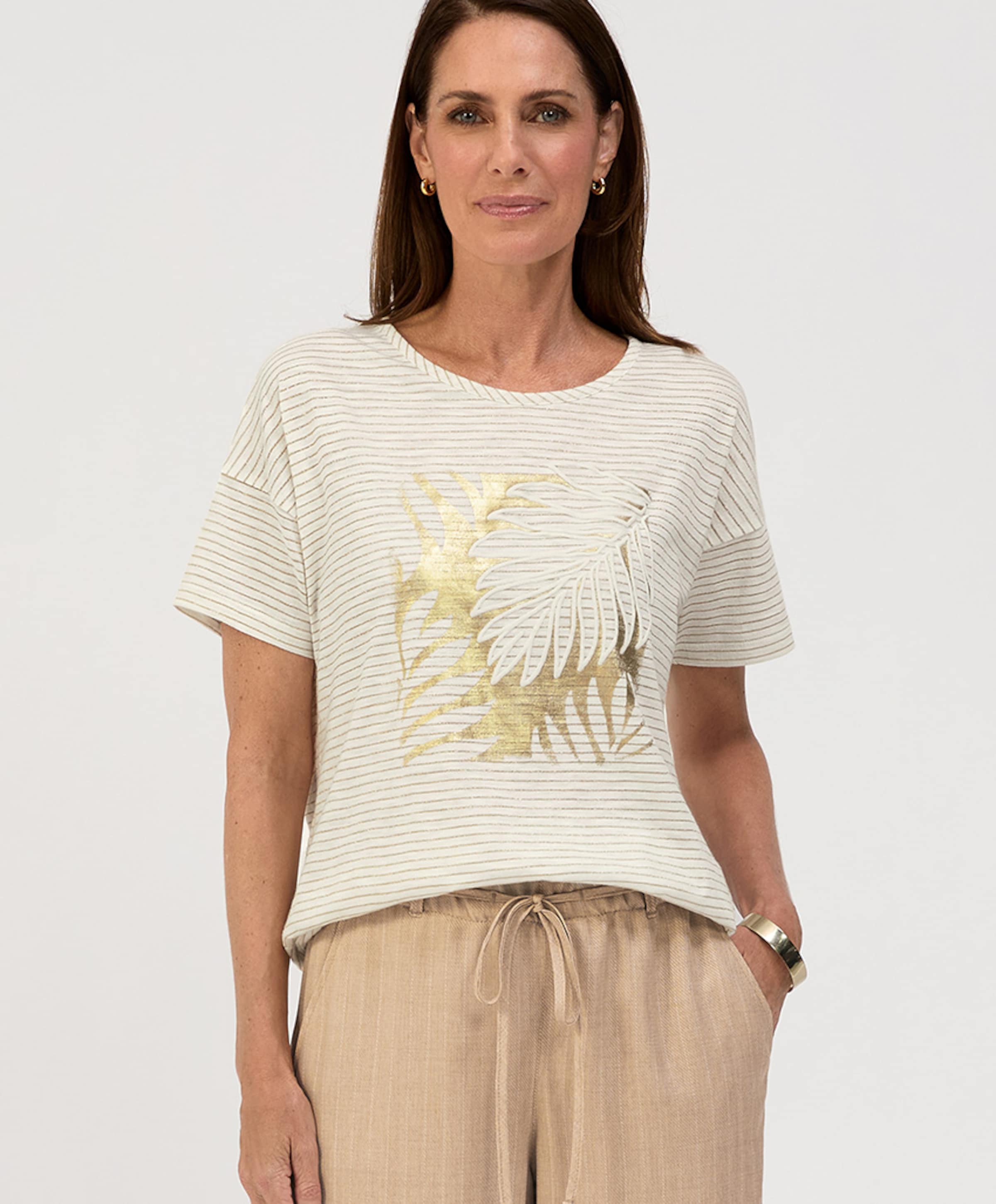 Bianca Dames T-shirt ecru