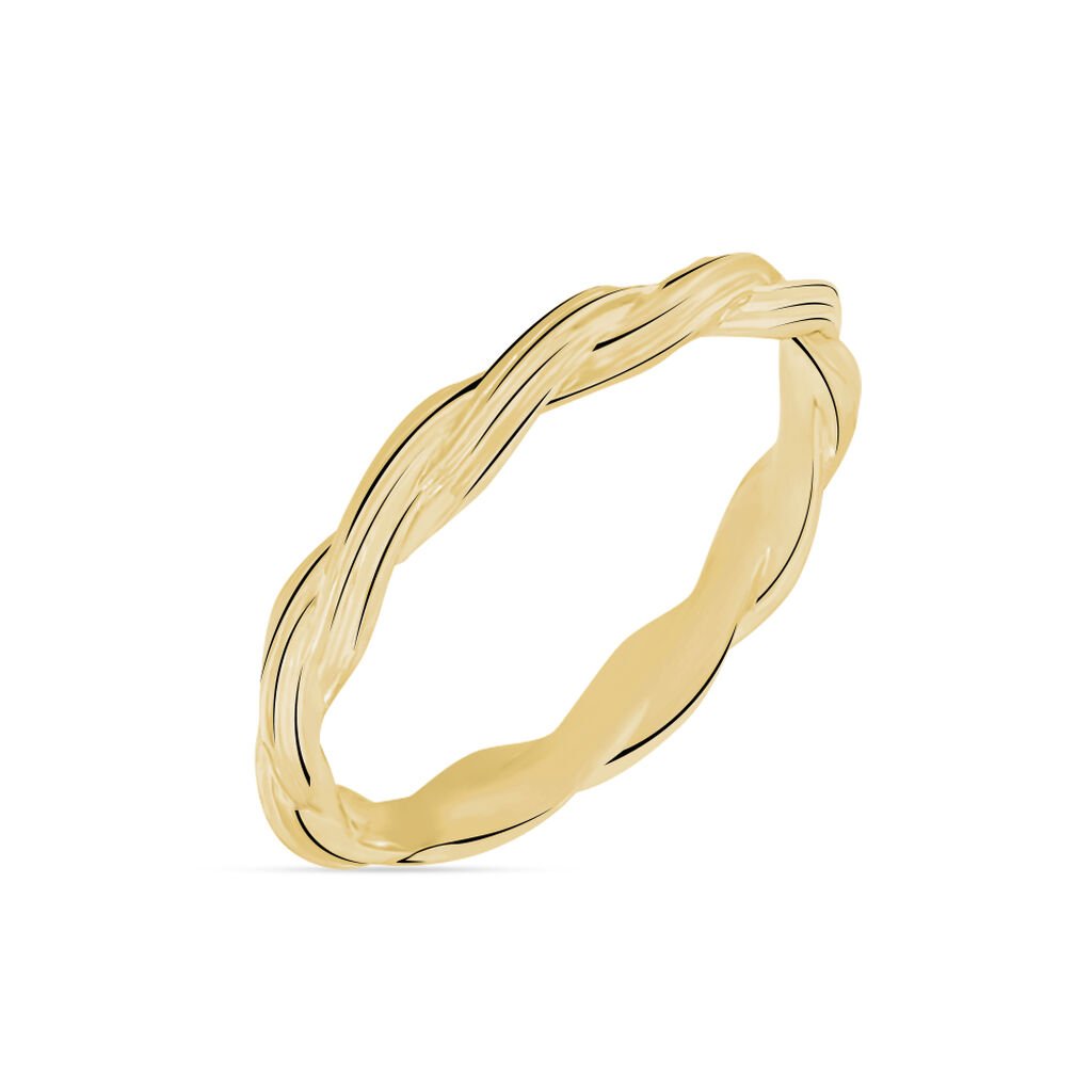 Bague Plaqué Or Jaune Ino