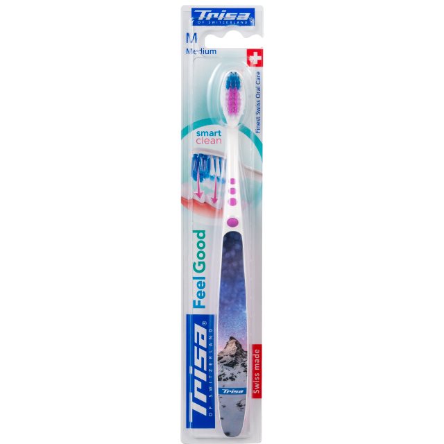 TRISA Feelgood Smart Clean Zahnbürste medium 1 Stk