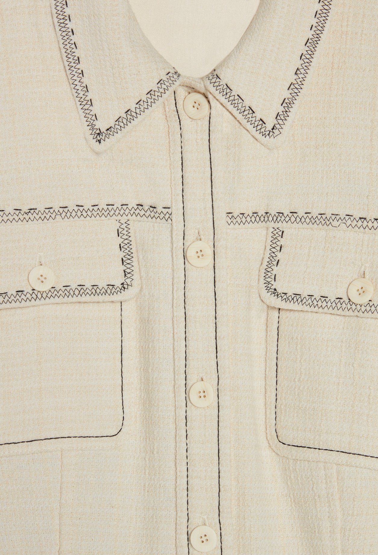 Combi-short blanche