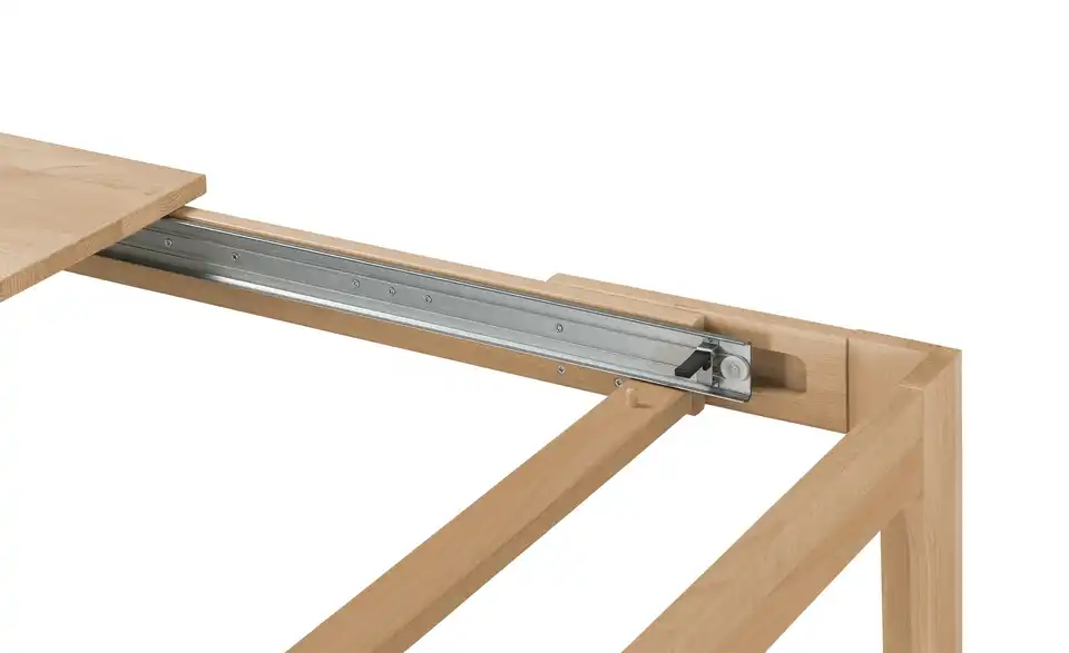 Ausziehbarer Esstisch 180 cm Kernbuche