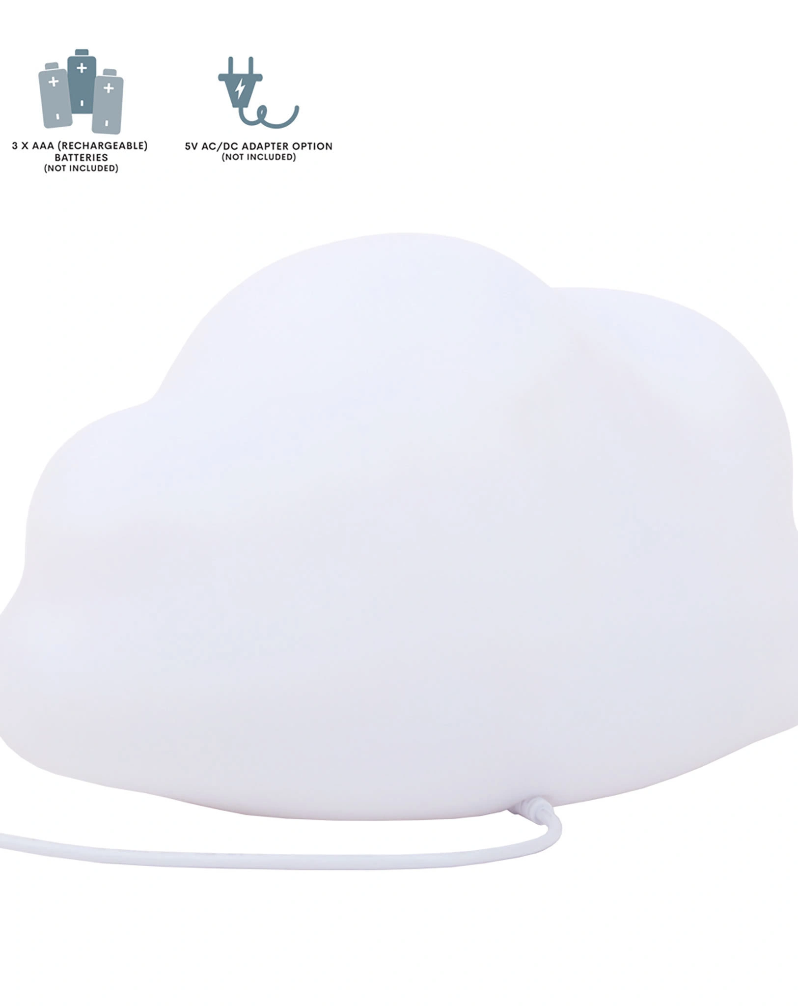 LED-Nachtleuchte NIGHT LIGHT - CLOUD in weiß