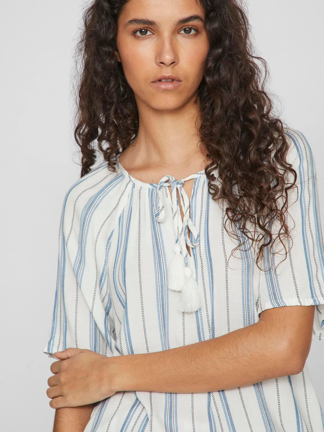 Vila  Vijuva S/S top - Egret
