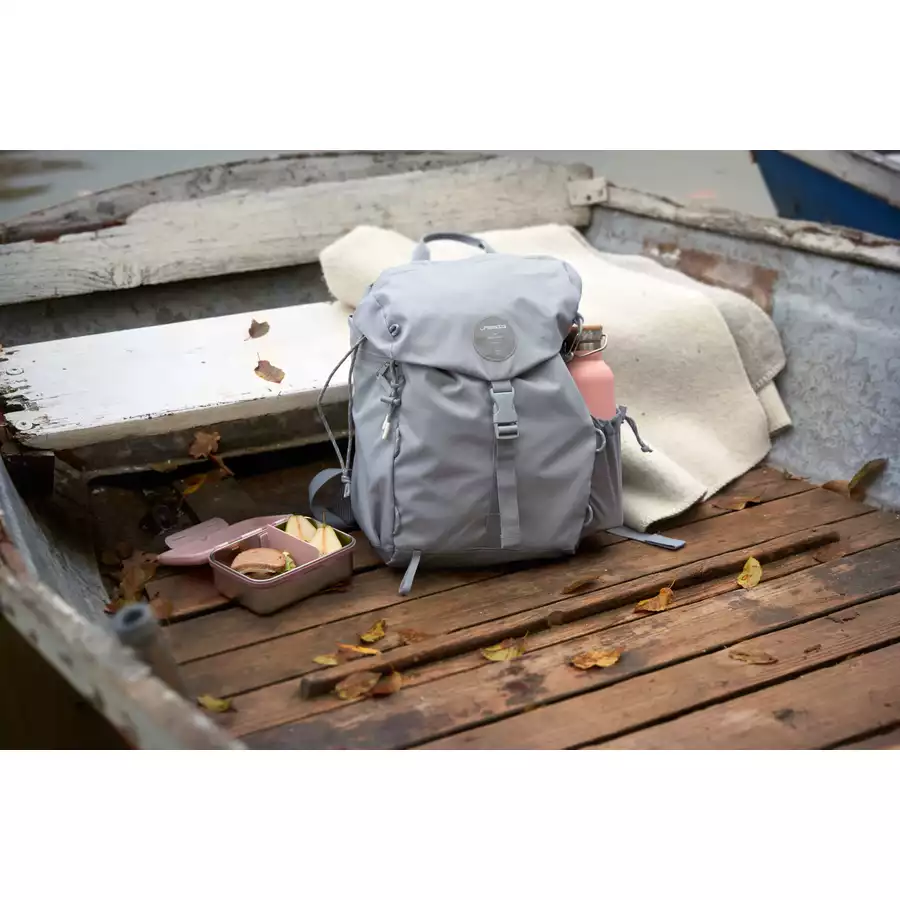 LÄSSIG Wickelrucksack Outdoor Backpack grey