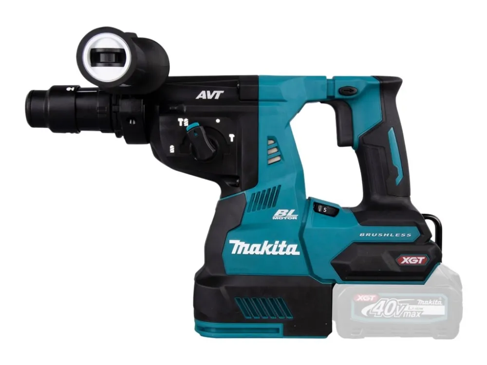 Makita HR004GZ - Roterende hammer - ledningfri - 3 tilstande - SDS-plus - 2.9 Joule - intet batteri - 40 V - SOLO