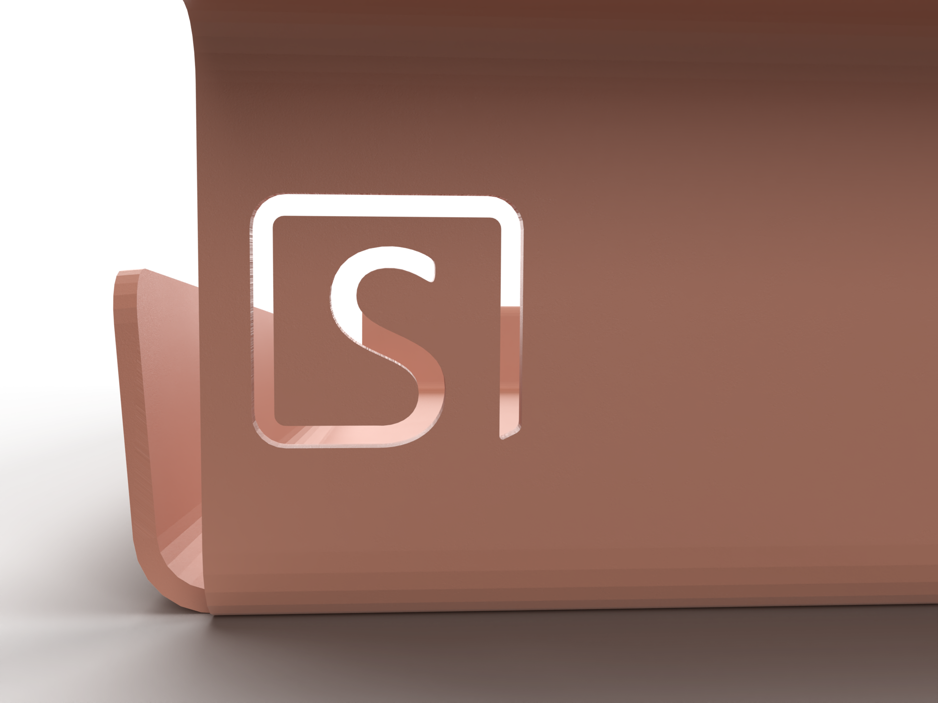 Dienblad Hocker Large Blush