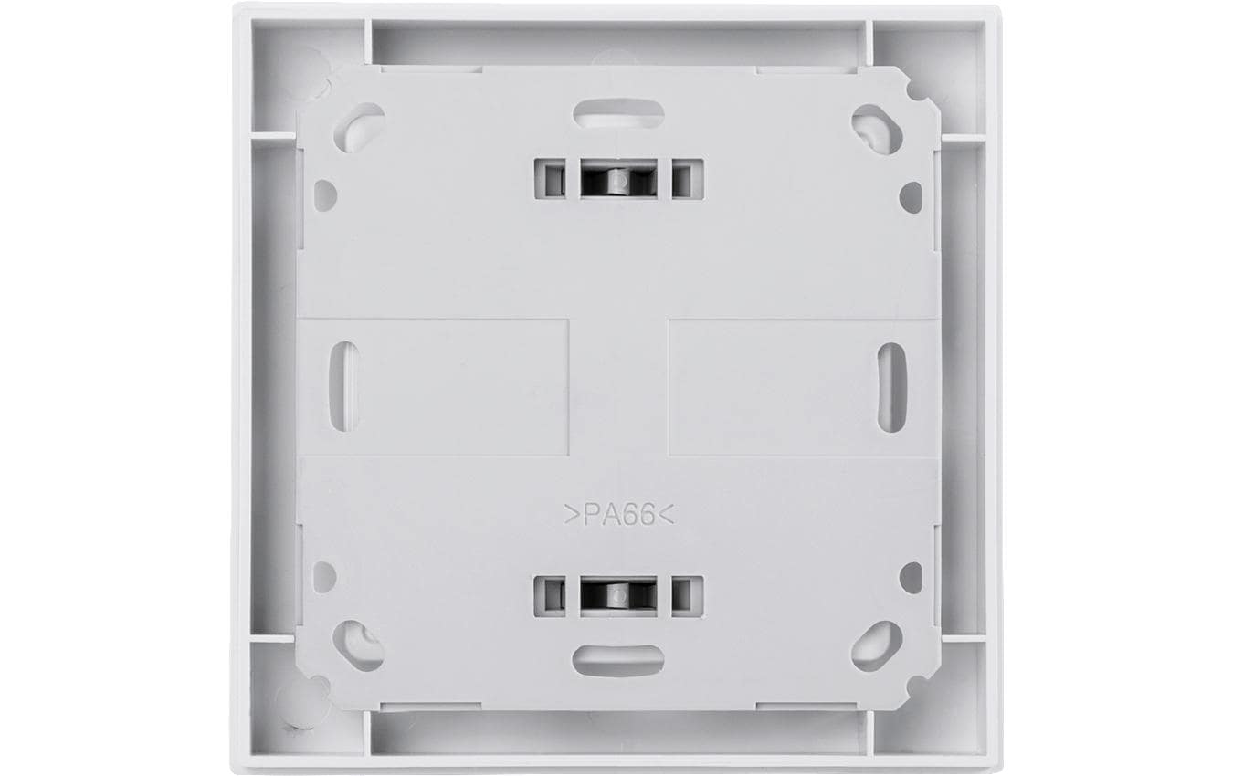 Smart Home Funk-Wandthermostat mit LuftfeuchtigkeitssensorAls Zentrale für die Raumlösung oder als Bedienelement
