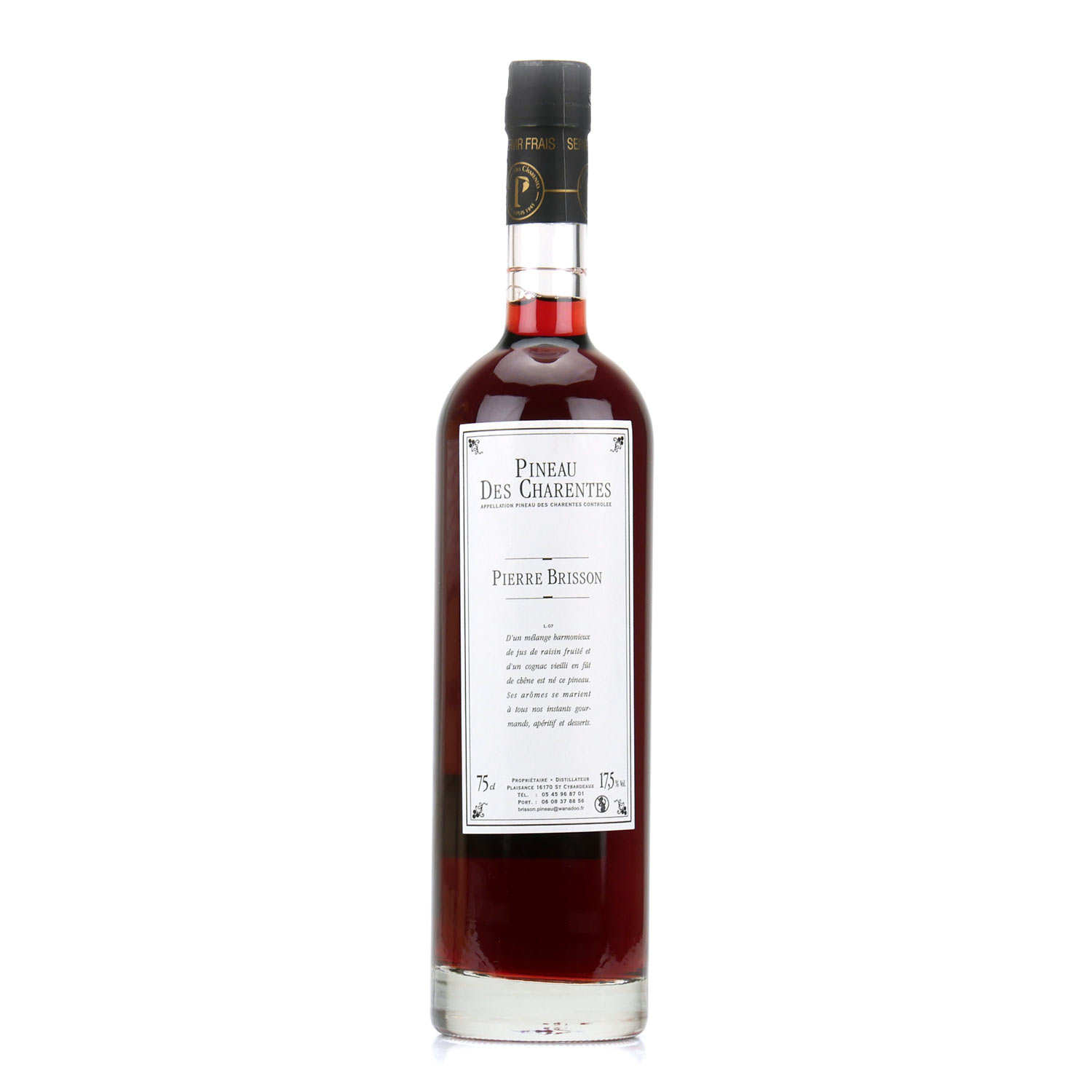 Pineau des Charentes rosé AOC 17.5% - Pierre Brisson