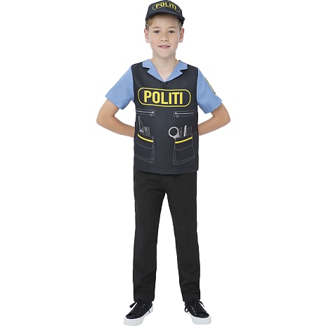 Politibetjent kostume