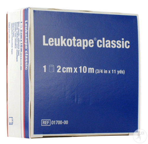 Leukotape Classic Bande Adhésive Non Élastique 10m x 2cm Pièce 1 (0170000)