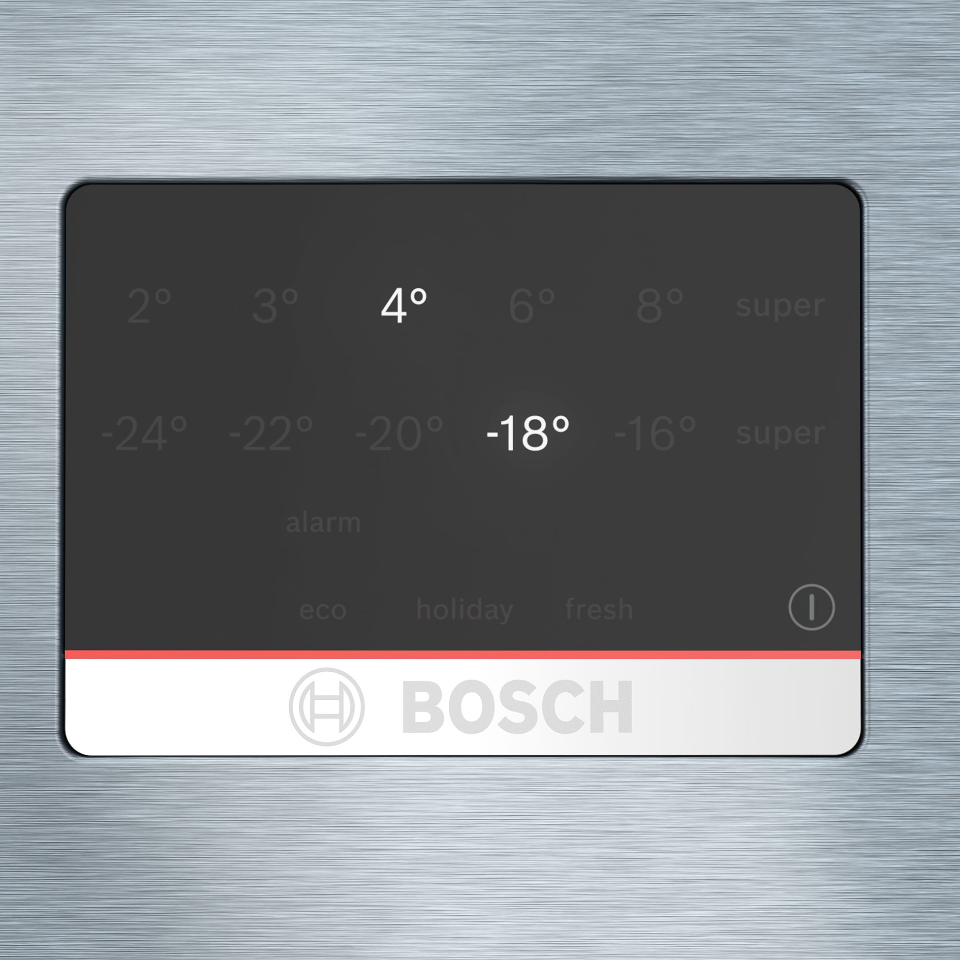 BOSCH Kühl-Gefrierkombination KGB86XIEP - Edelstahl - E