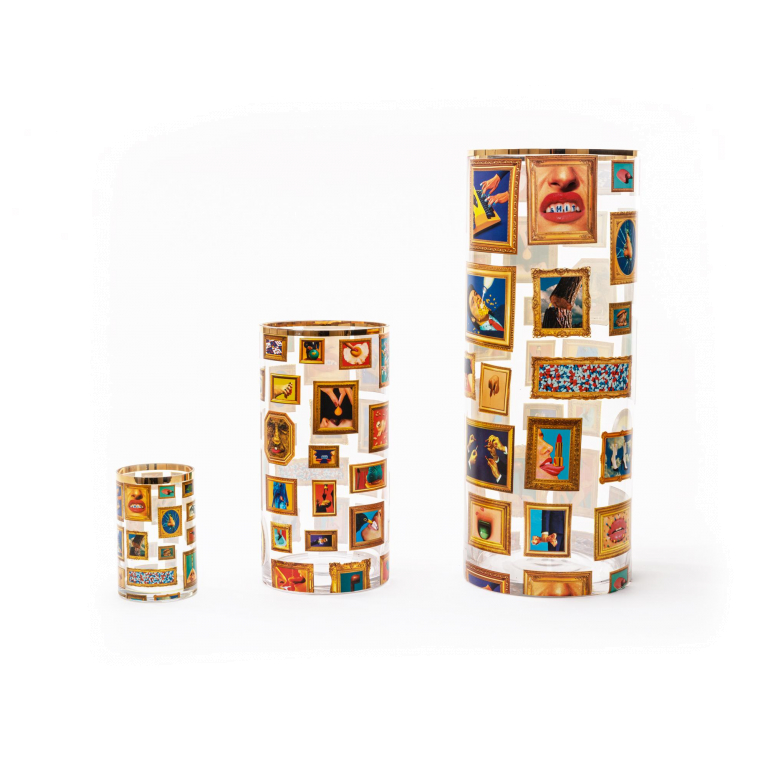Seletti Toiletpaper Cylindrical vaas medium Shit