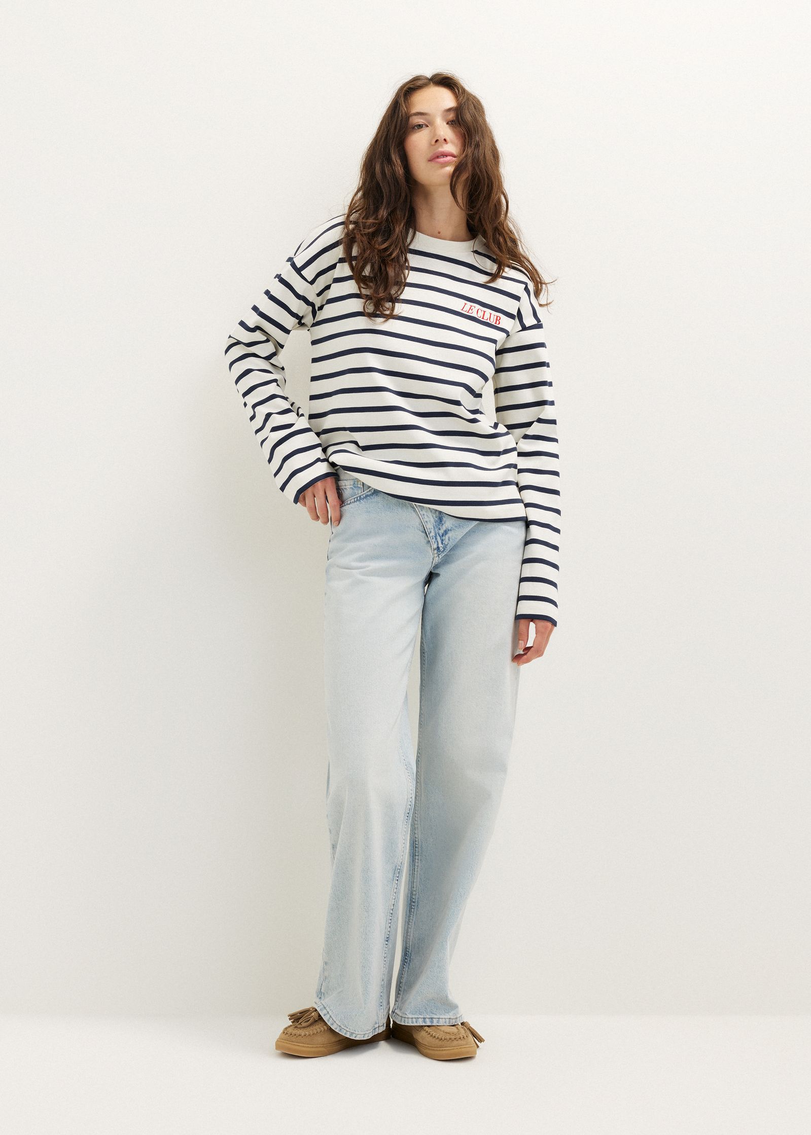 Gestreepte longsleeve
