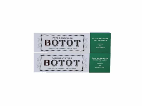 Pâte Dentifrice Menthe Pin Eucalyptus Lot de 2 x 75 ml