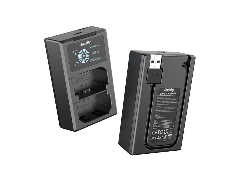 Smallrig Digitalkamera-Akku NP-FZ100 Akku und Charger Kit Akku und Charger Kit NP-FZ100 für Sony Kameras
