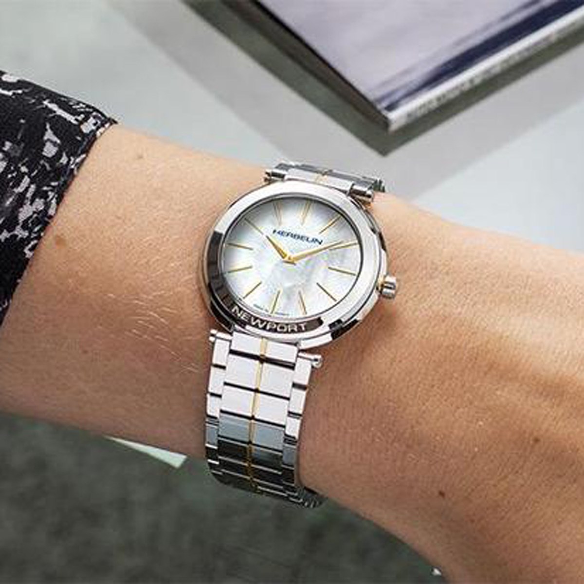 Montre femme Michel Herbelin Newport Slim acier