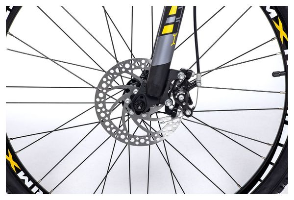 Moma Bikes Vélo VTT GTT26  5.0 Aluminium  SHIMANO 24V Freins a Disque Suspension Avant