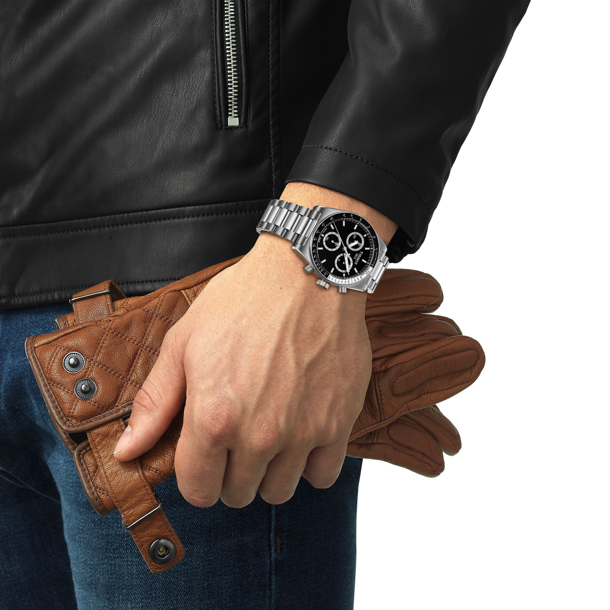Montre TISSOT T-sport homme bracelet acier inoxydable